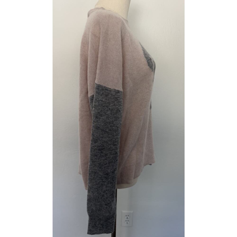 NWT $449 SKULL CASHMERE 🔥 100% cashmere Sweater Grey, Size Medium - Picture 4 of 10